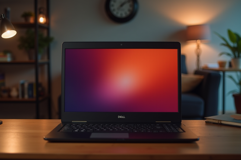 Dell laptop with ubuntu 7.04
